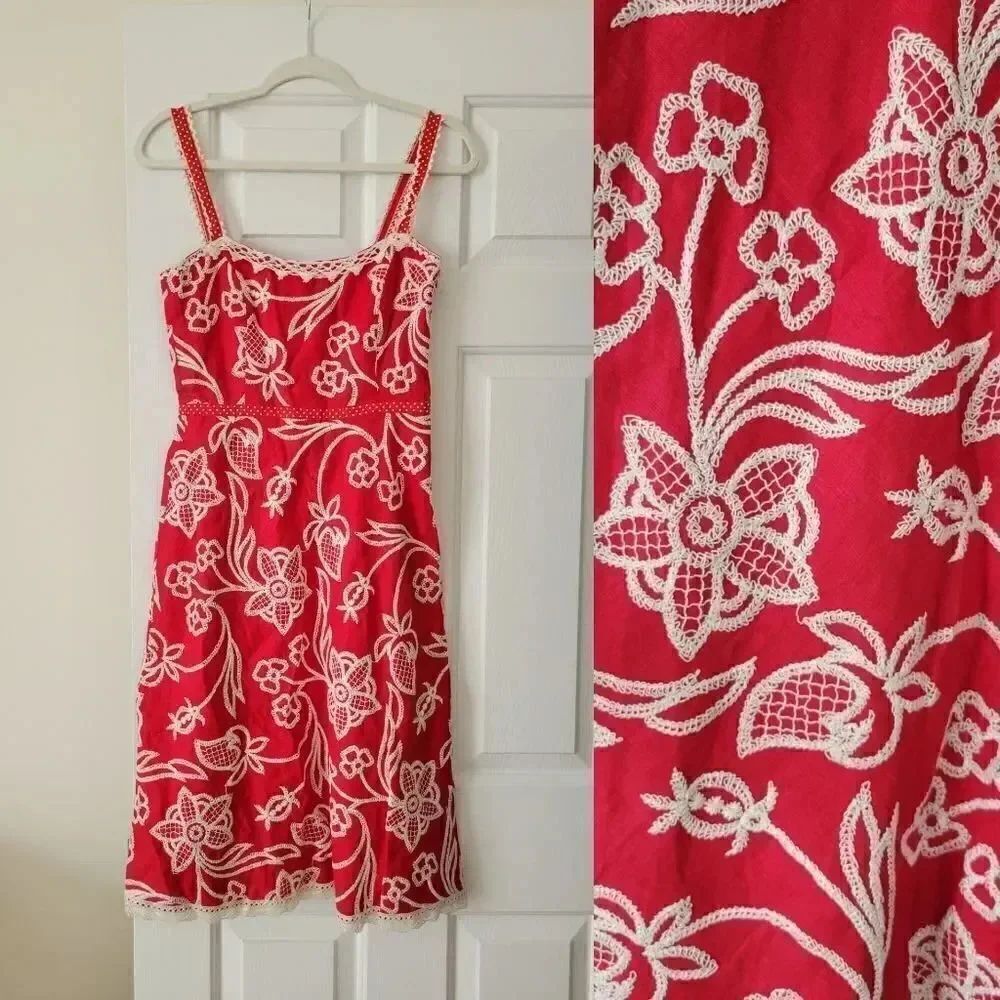 NWOT Cynthia steffe embroidered dress 2